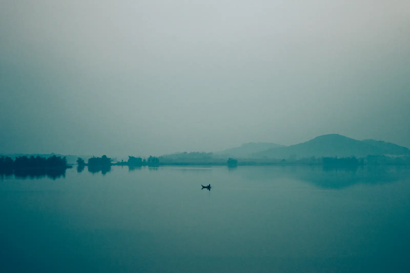 A calm, hopeful landscape